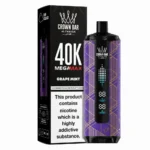 CROWN BAR Al Fakher MEGA MAX 40K Puffs - Grape Mint