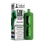 MAZAYA Cloud Aura 50K Puffs - Grape Mint