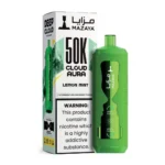 MAZAYA Cloud Aura 50K Puffs - Lemon Mint