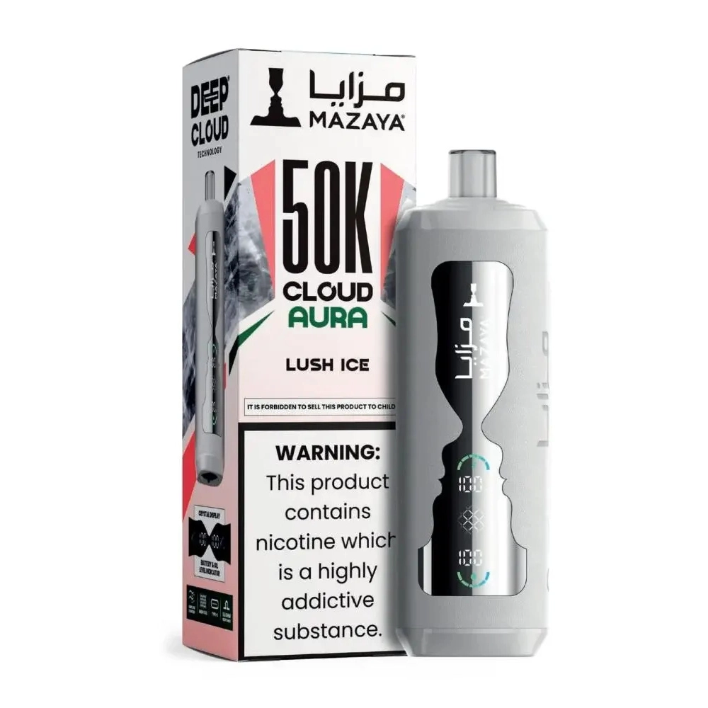 MAZAYA Cloud Aura 50K Puffs - Lush Ice MAZAYA Cloud Aura 50K Puffs - Lush Ice - Image 1