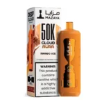 MAZAYA Cloud Aura 50K Puffs - Mango Ice