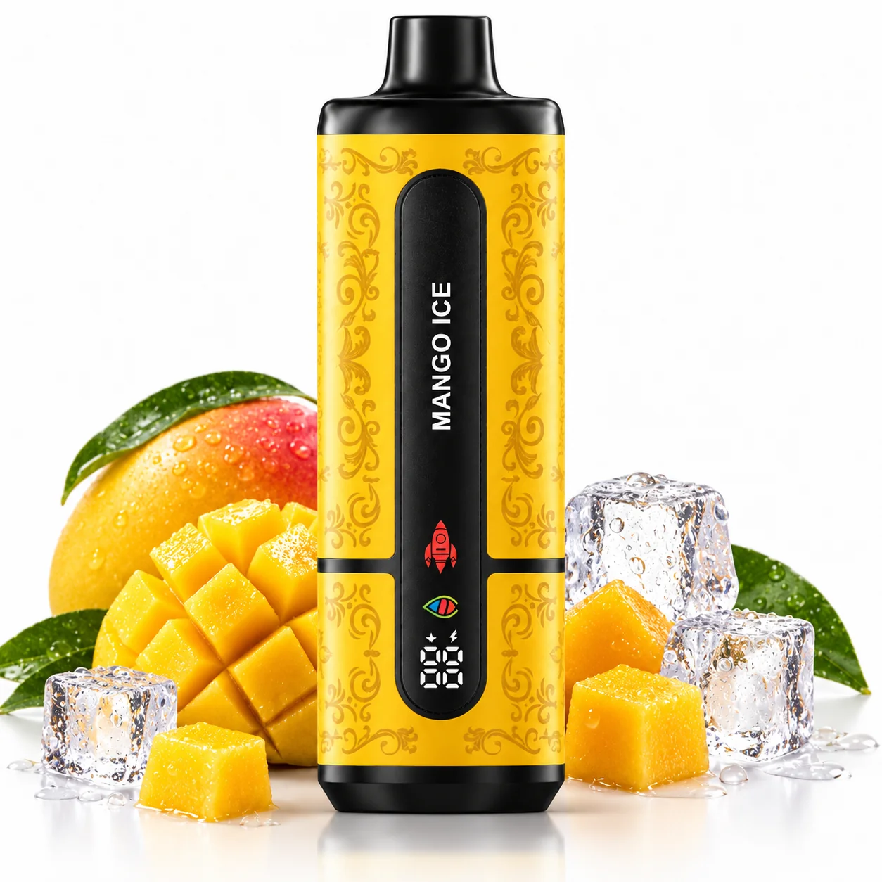 OUKITEL Mate Pro Max 60K Puffs Shisha - Mango Ice OUKITEL Mate Pro Max 60K Puffs Shisha - Mango Ice - Image 1
