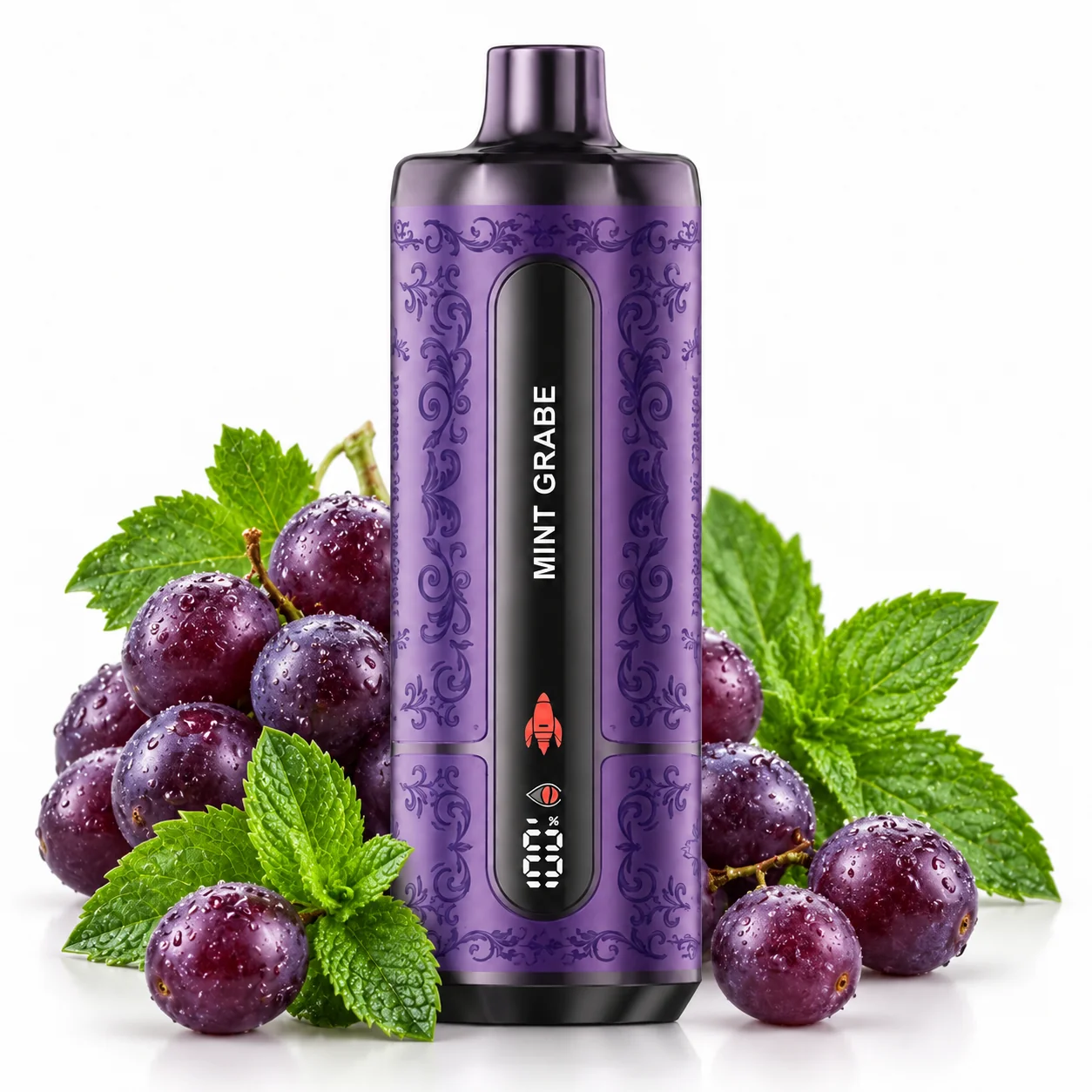 OUKITEL Mate Pro Max 60K Puffs Shisha - Mint Grape OUKITEL Mate Pro Max 60K Puffs Shisha - Mint Grape - Image 1