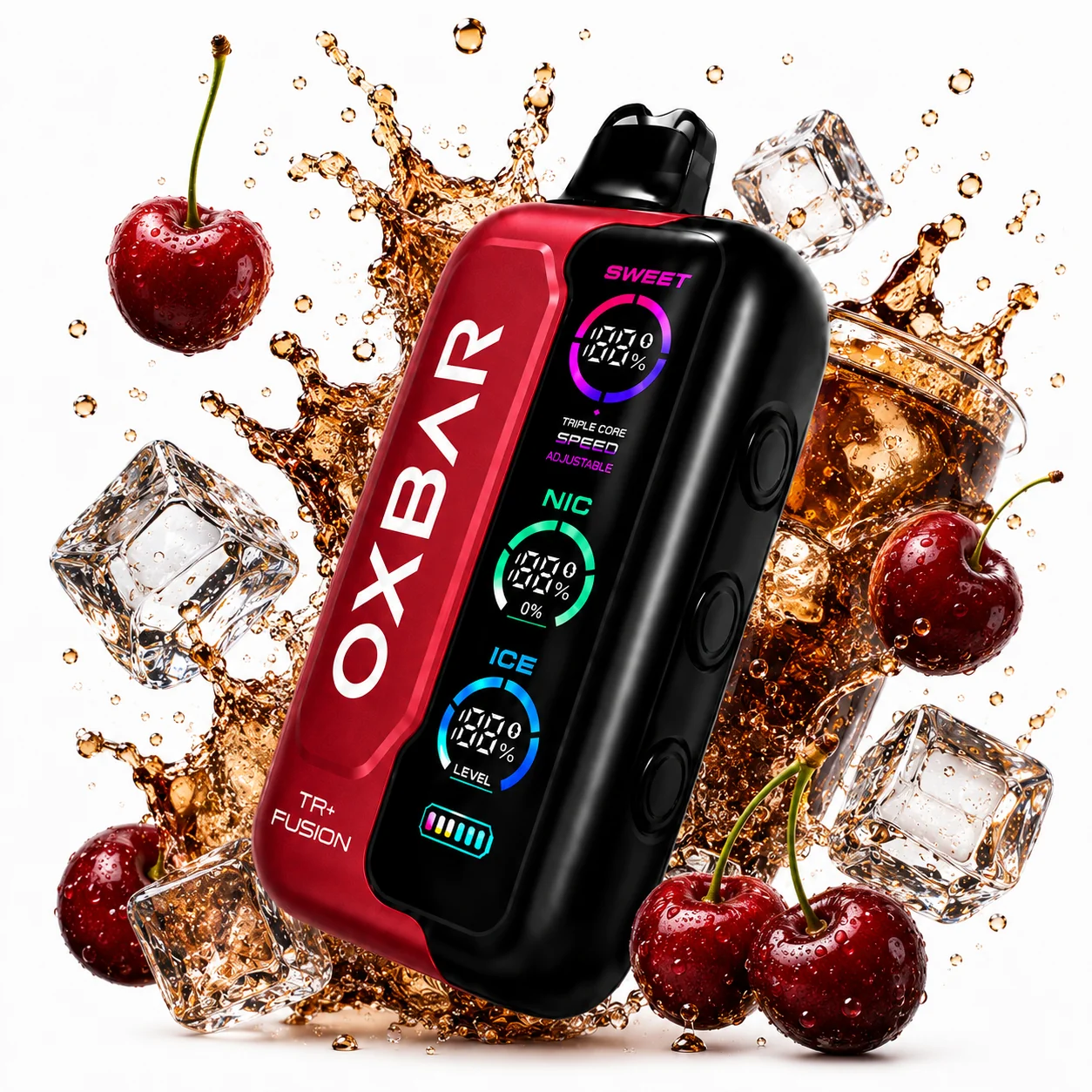 OXBAR Tri-Fusion 50K Puffs Cairo Edition - Cherry Cola OXBAR Tri-Fusion 50K Puffs Cairo Edition - Cherry Cola - Image 1