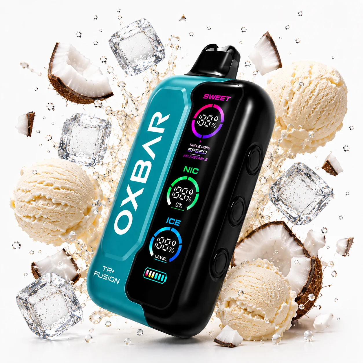 OXBAR Tri-Fusion 50K Puffs Cairo Edition - Coconut Ice Cream OXBAR Tri-Fusion 50K Puffs Cairo Edition - Coconut Ice Cream - Image 1