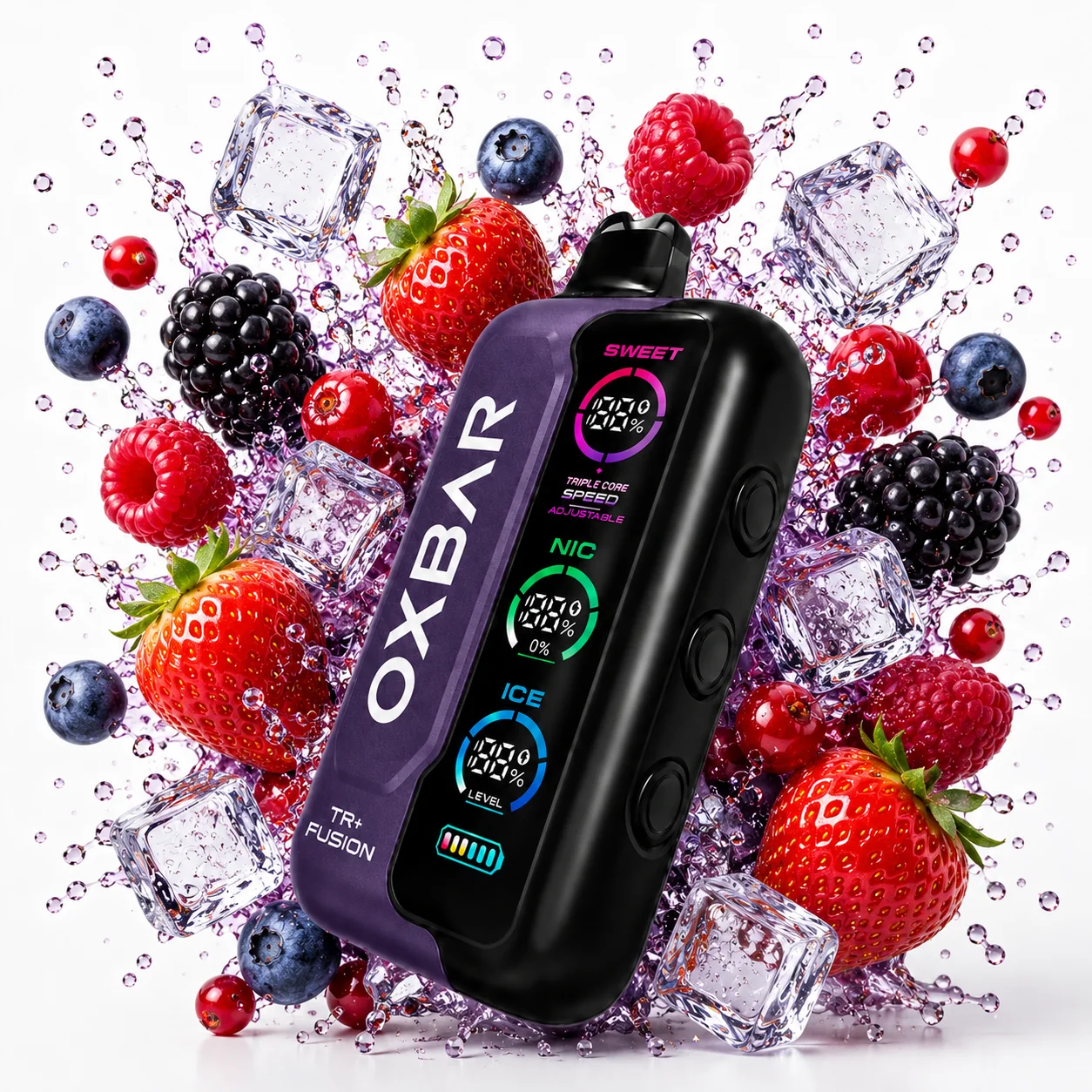 OXBAR Tri-Fusion 50K Puffs Cairo Edition - Mix Berries OXBAR Tri-Fusion 50K Puffs Cairo Edition - Mix Berries - Image 1
