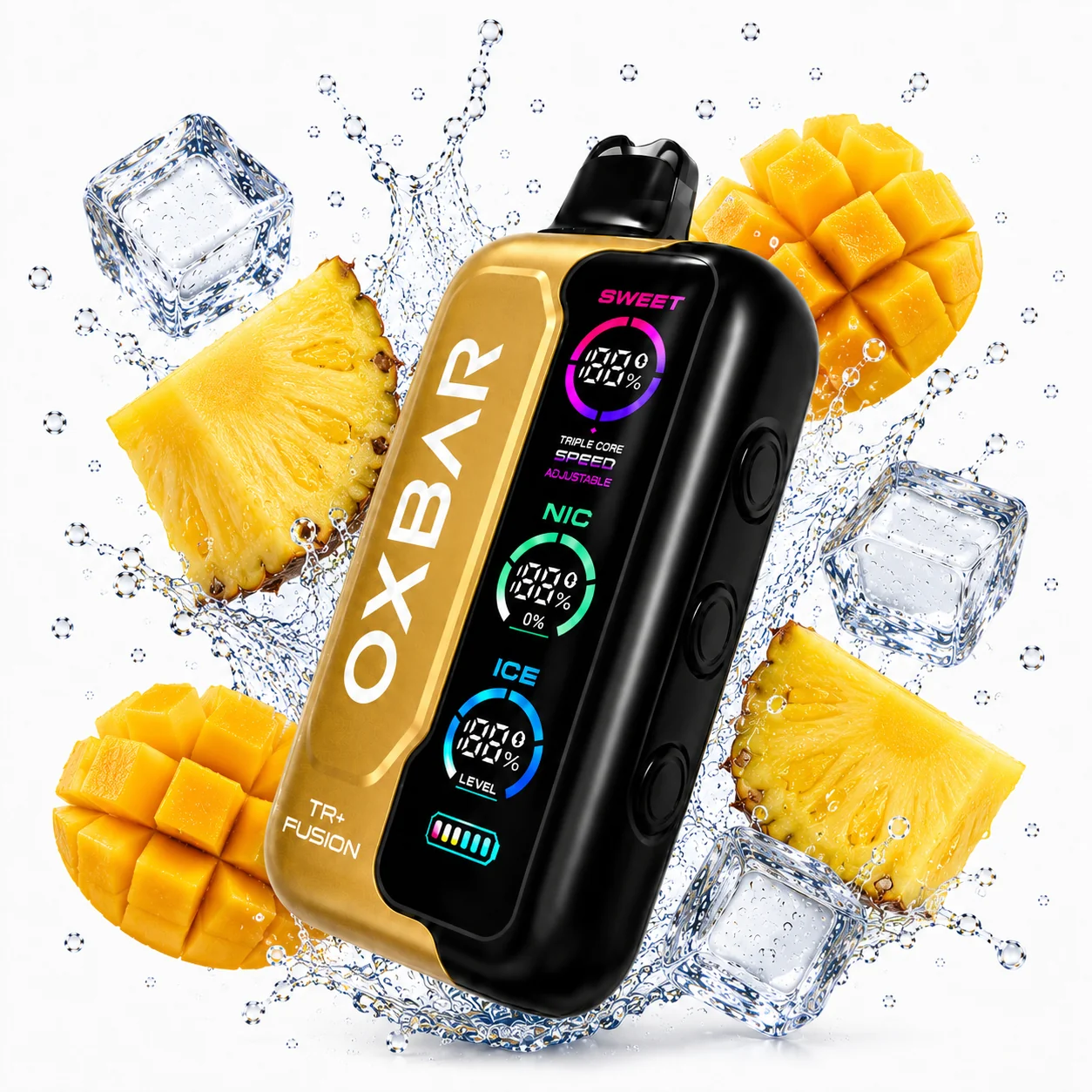 OXBAR Tri-Fusion 50K Puffs Cairo Edition - Pineapple Mango OXBAR Tri-Fusion 50K Puffs Cairo Edition - Pineapple Mango - Image 1