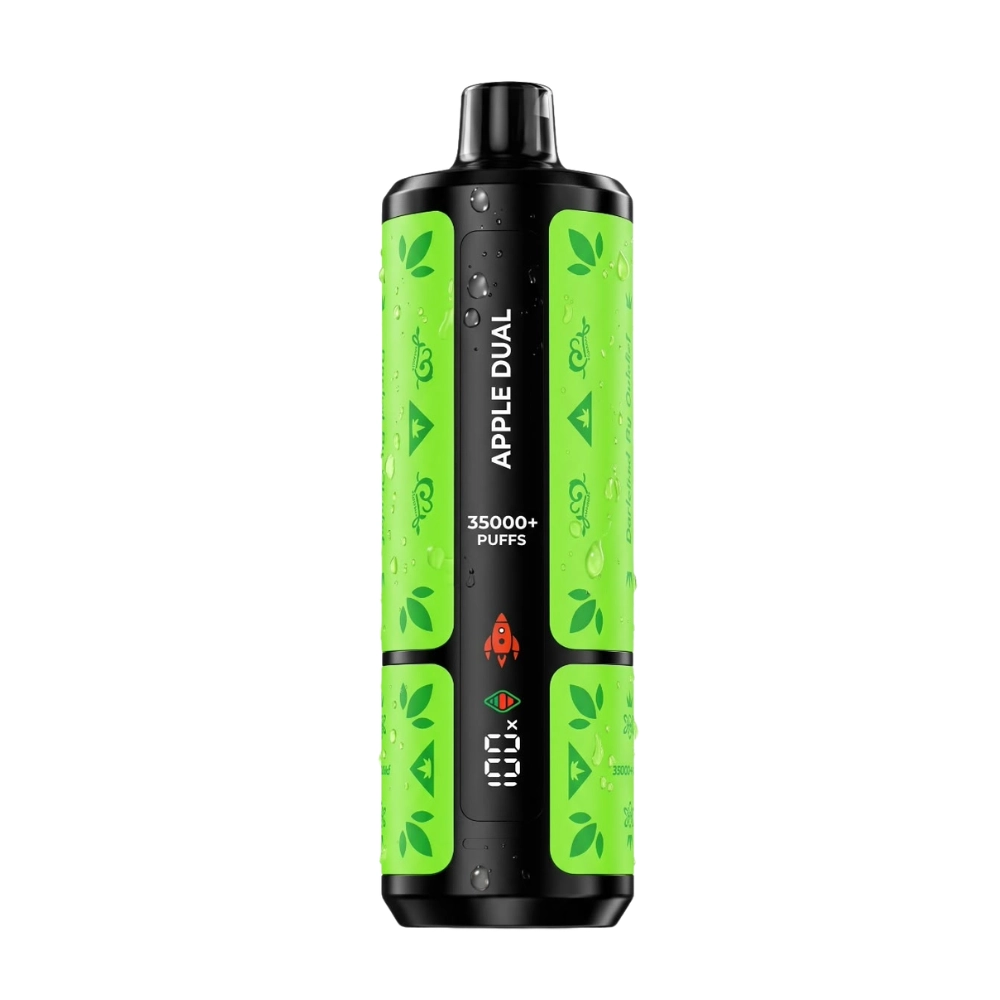 Oukitel 35K Puffs Shisha - Apple Dual Oukitel Mate 35K Puffs Shisha - Apple Dual - Image 1
