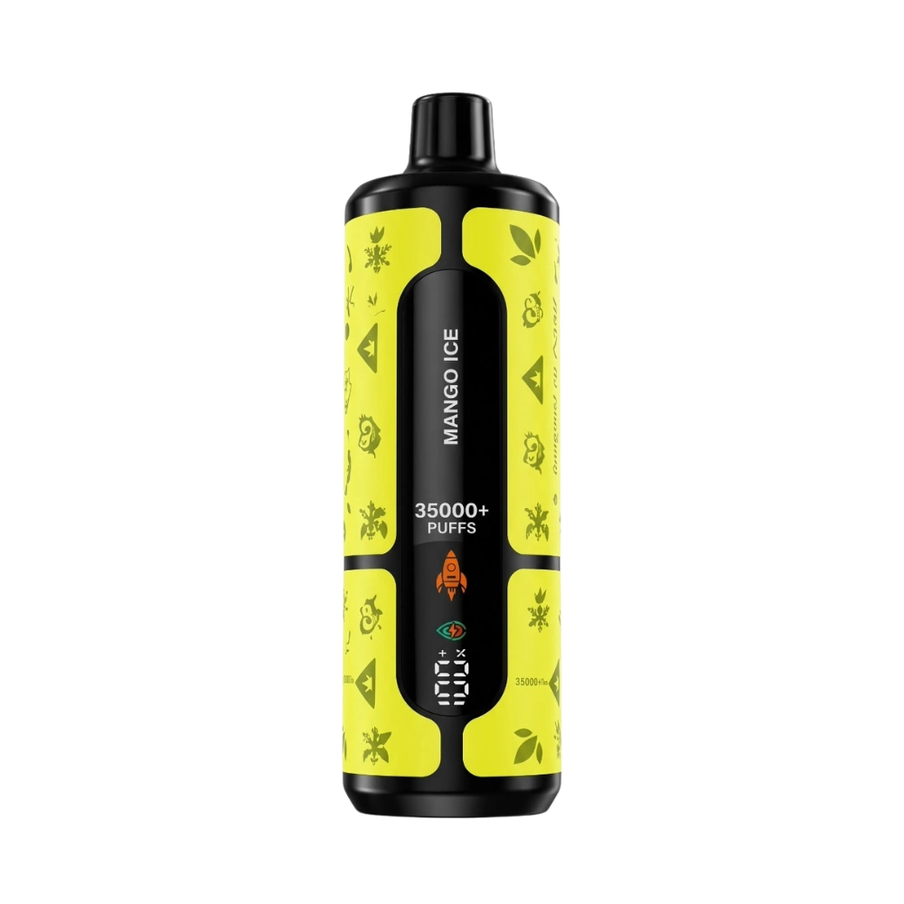 Oukitel 35K Puffs Shisha - Mango Ice Oukitel Mate 35K Puffs Shisha - Mango Ice - Image 1