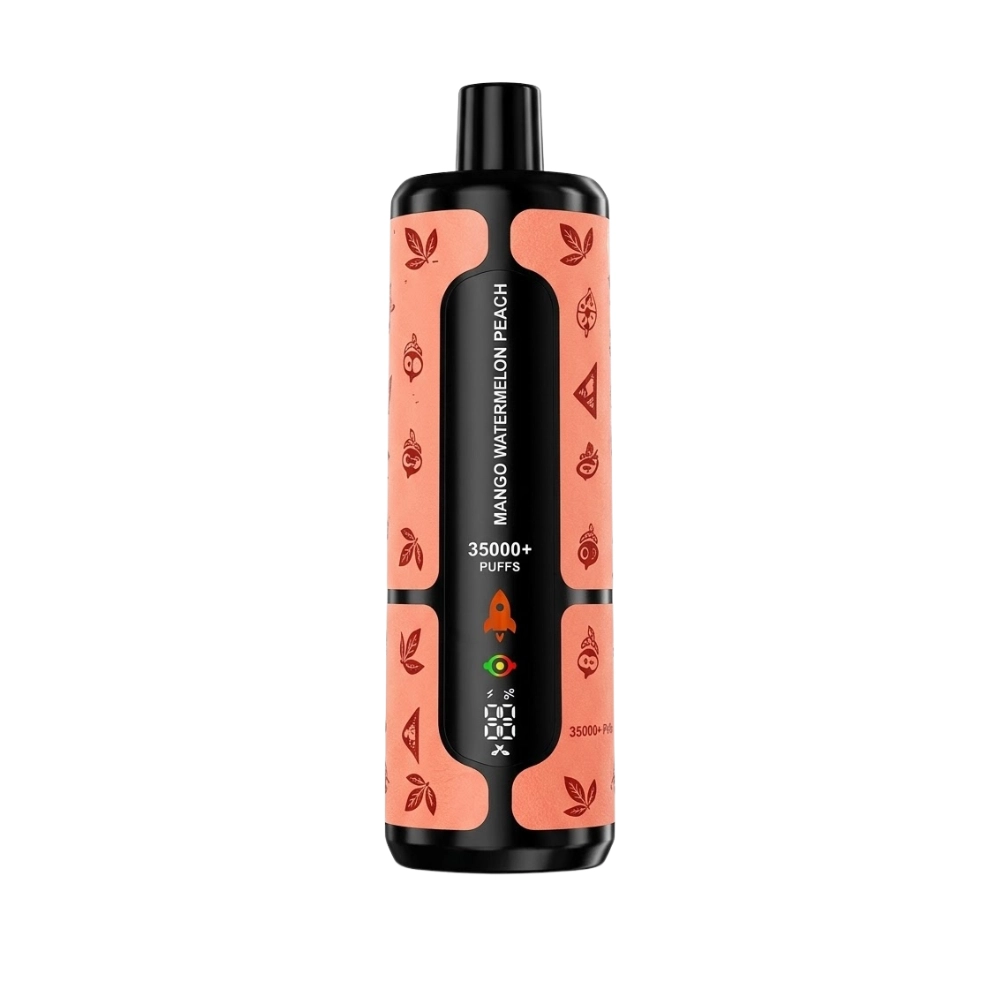 Oukitel 35K Puffs Shisha - Mango Watermelon Peach Oukitel Mate 35K Puffs Shisha - Mango Watermelon Peach - Image 1