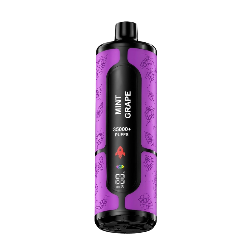 Oukitel 35K Puffs Shisha - Mint Grape Oukitel Mate 35K Puffs Shisha - Mint Grape - Image 1