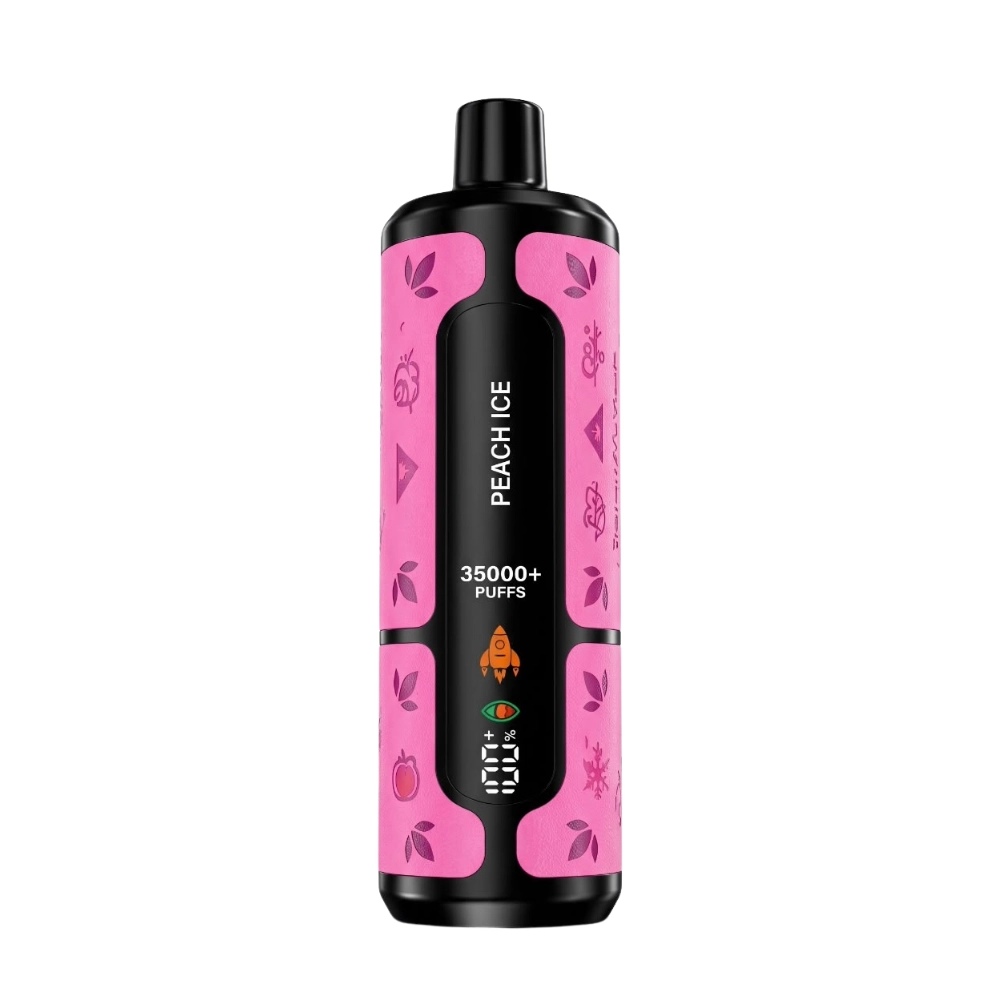 Oukitel 35K Puffs Shisha - Peach Ice Oukitel Mate 35K Puffs Shisha - Peach Ice - Image 1