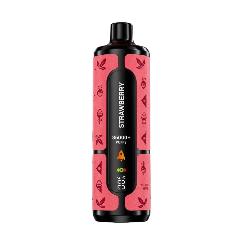 Oukitel 35K Puffs Shisha - Strawberry Oukitel Mate 35K Puffs Shisha - Strawberry - Image 1