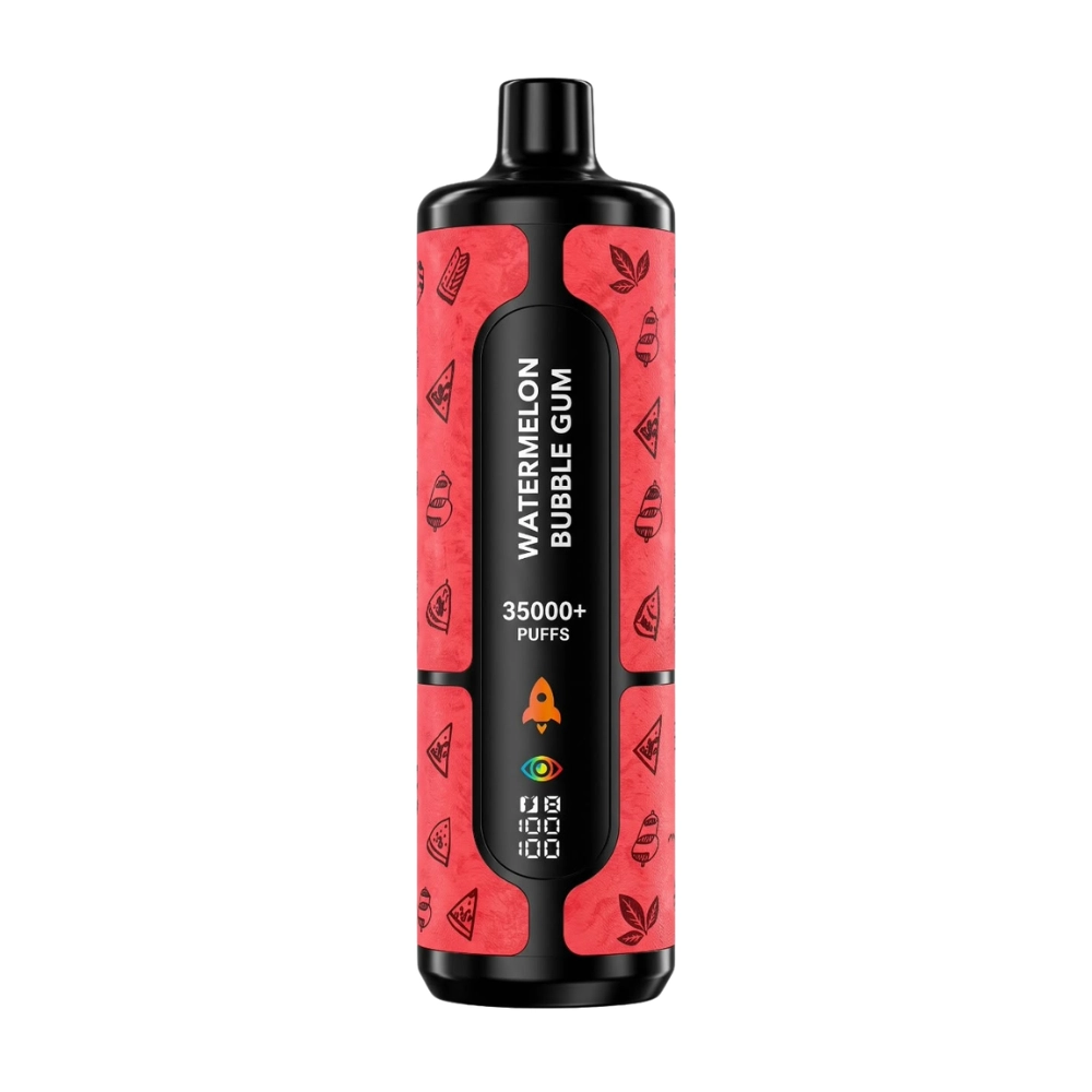 Oukitel 35K Puffs Shisha - Watermelon Bubblegum Oukitel Mate 35K Puffs Shisha - Watermelon Bubblegum - Image 1
