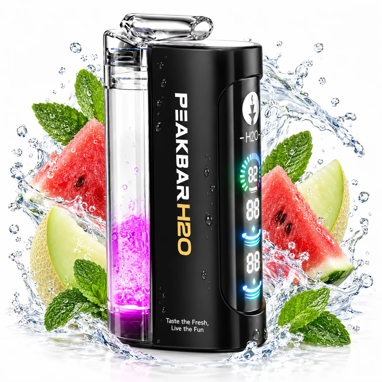 Peak Bar H2O 40K Puffs - Mintelo Peak Bar H2O 40K Puffs - Mintelo - Image 1