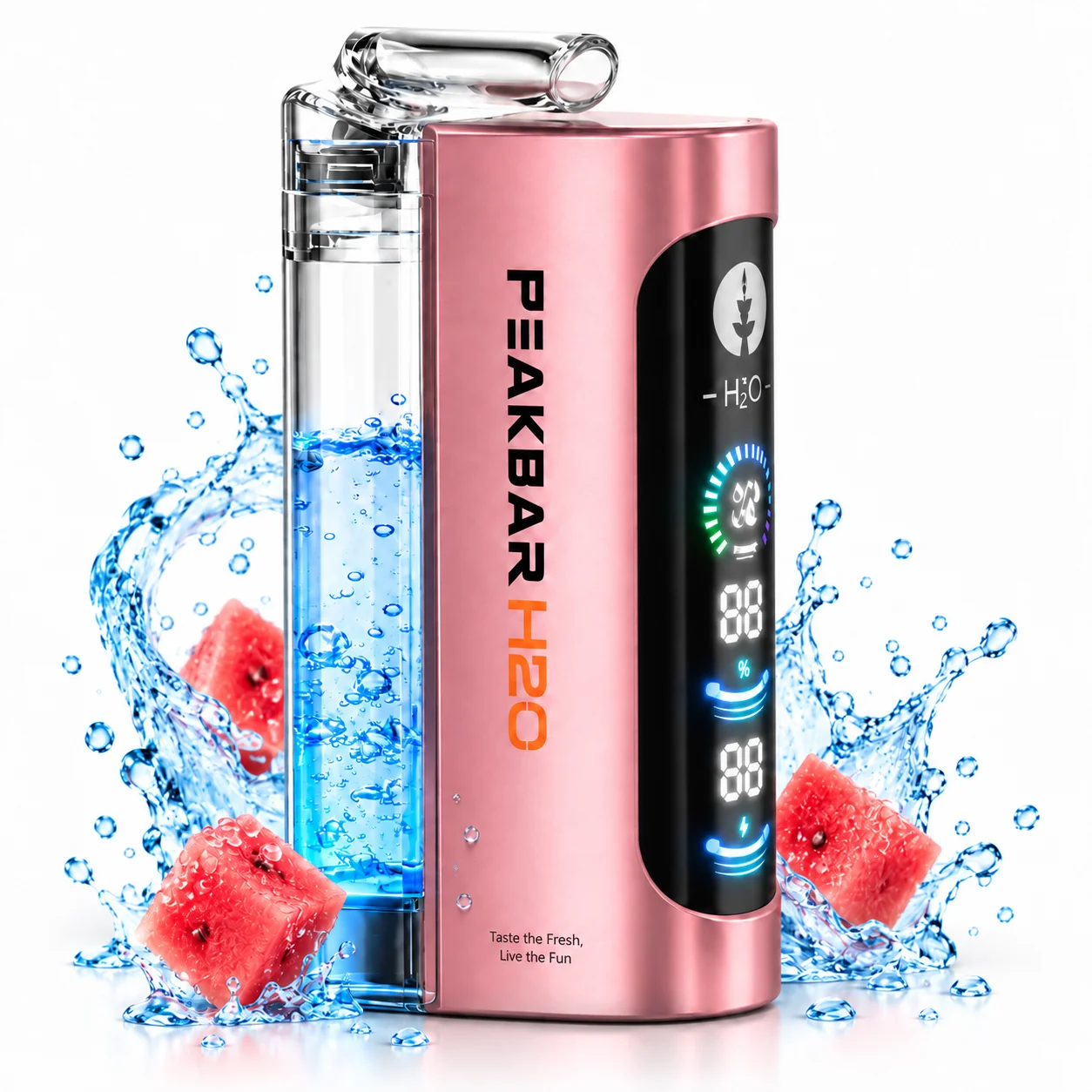 Peak Bar H2O 40K Puffs - Watermelon Ice Peak Bar H2O 40K Puffs - Watermelon Ice - Image 1
