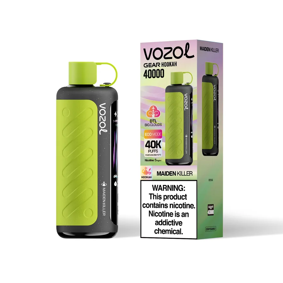 VOZOL GEAR HOOKAH 40K Puffs - Maiden Killer VOZOL GEAR HOOKAH 40K Puffs - Maiden Killer - Image 1
