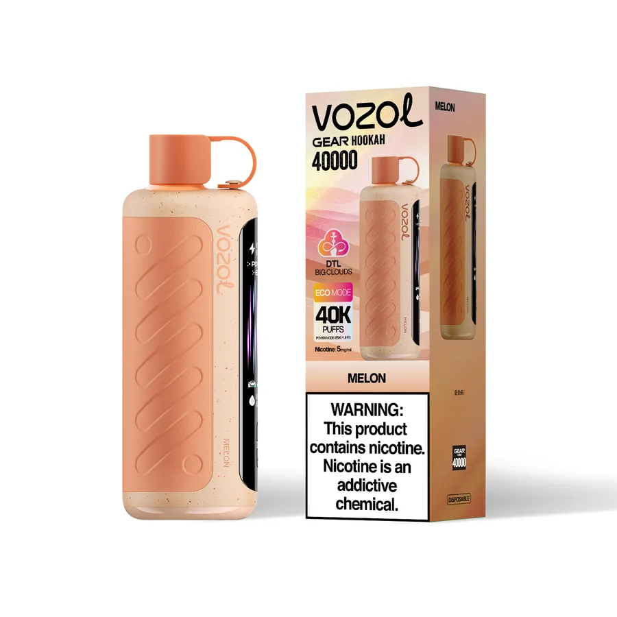 VOZOL GEAR HOOKAH 40K Puffs - Melon VOZOL GEAR HOOKAH 40K Puffs - Melon - Image 1