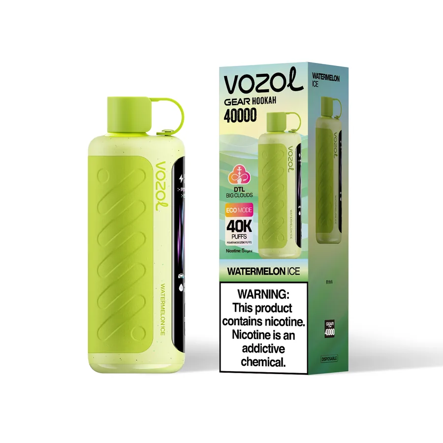 VOZOL GEAR HOOKAH 40K Puffs - Watermelon Ice VOZOL GEAR HOOKAH 40K Puffs - Watermelon Ice - Image 1